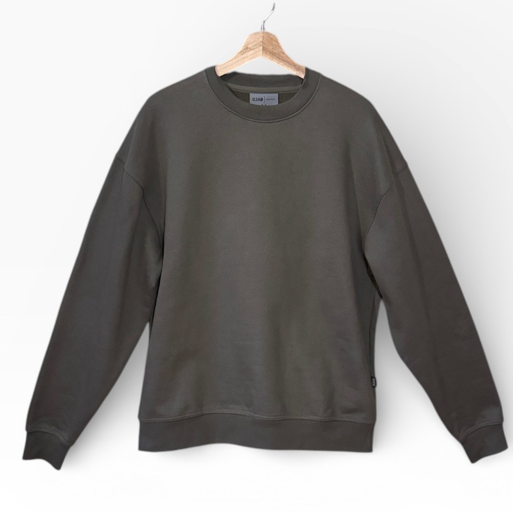 DJAB for Simons Green Heavy Crewneck Sweater Size Medium